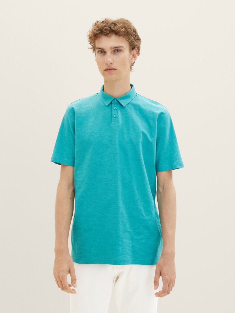 Tom Tailor - T-Shirt in Turquoise GOOFASH