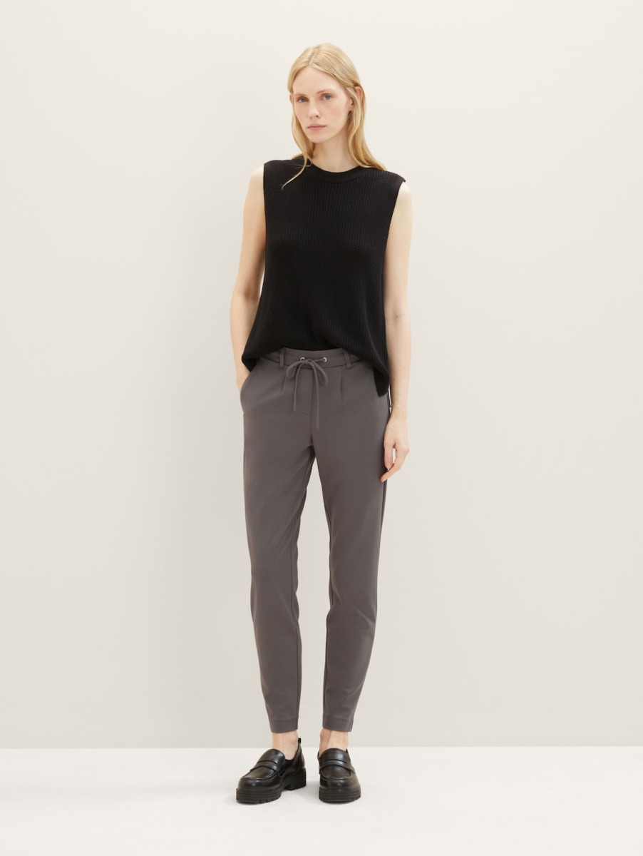 Tom Tailor - Trousers in Grey - Woman GOOFASH