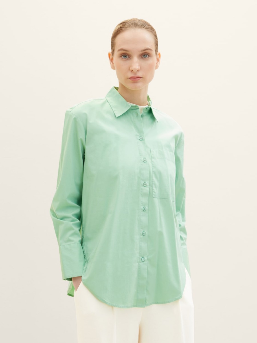 Tom Tailor - Woman Blouse in Green GOOFASH