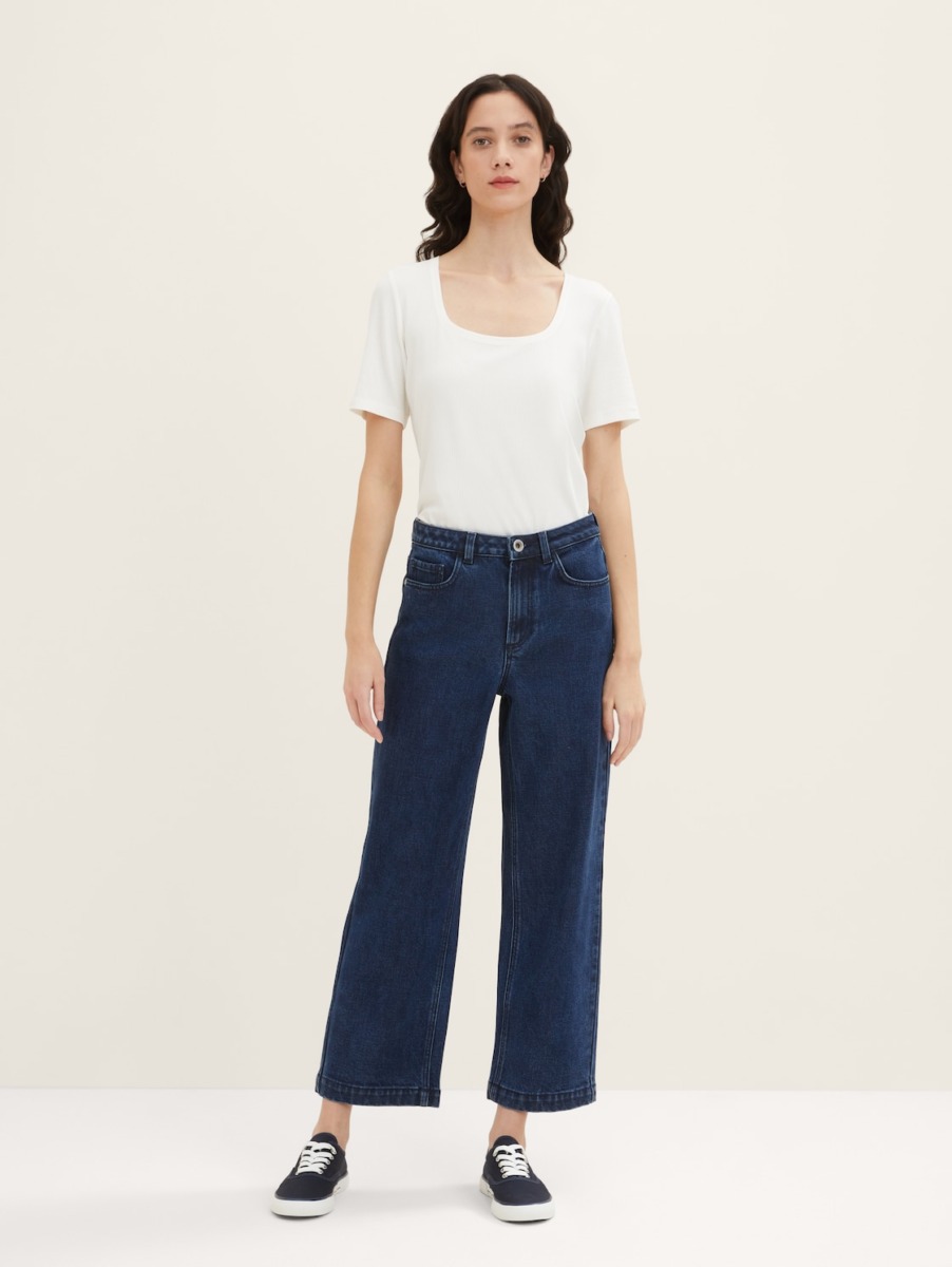 Tom Tailor - Woman Culotte in Blue GOOFASH