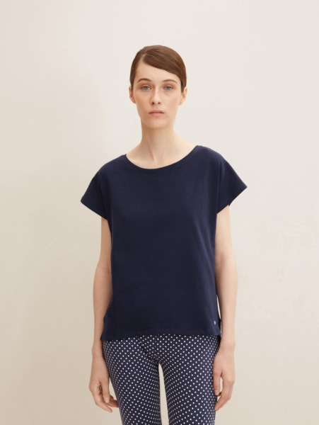 Tom Tailor - Woman T-Shirt - Blue GOOFASH