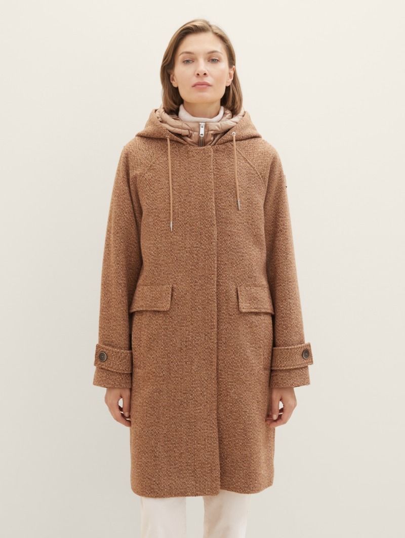 Tom Tailor - Women Coat Brown GOOFASH