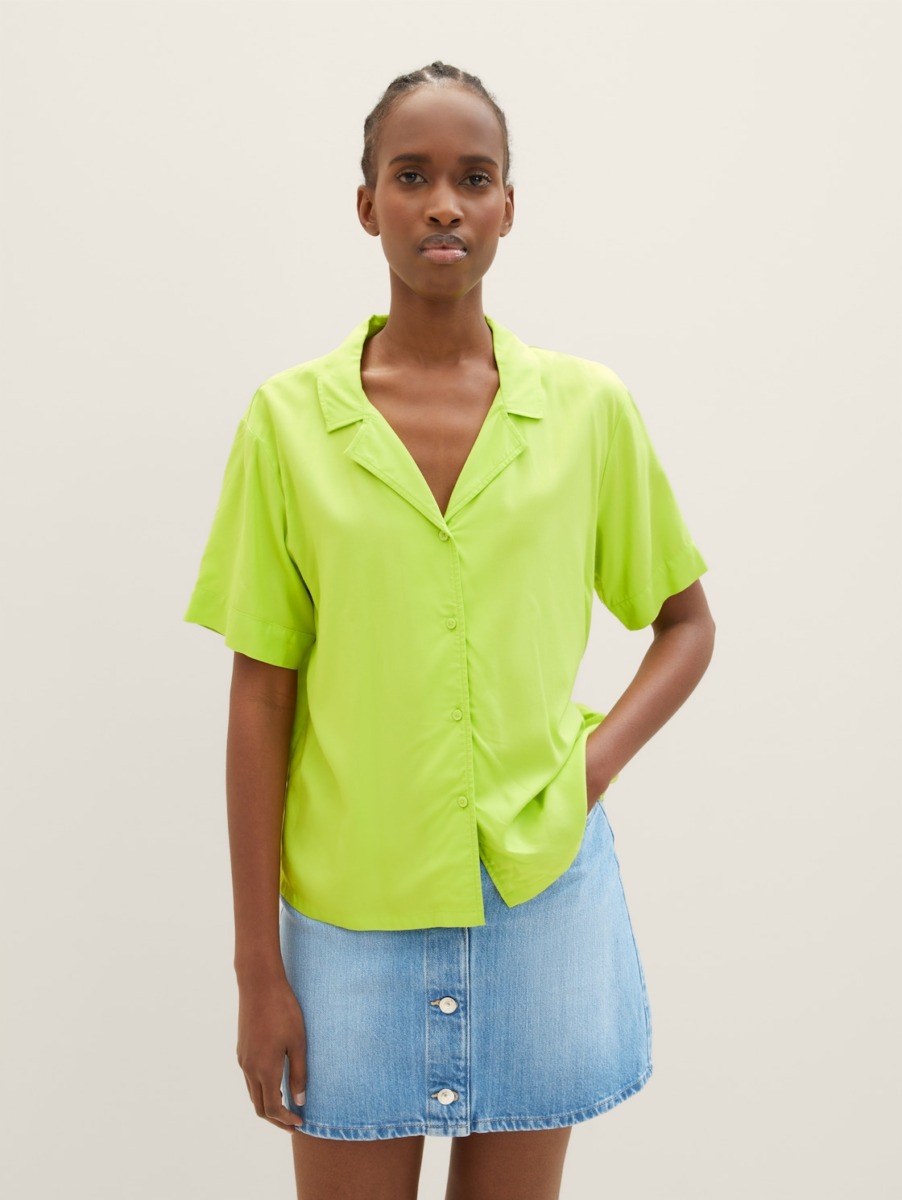 Tom Tailor - Women Green Blouse GOOFASH
