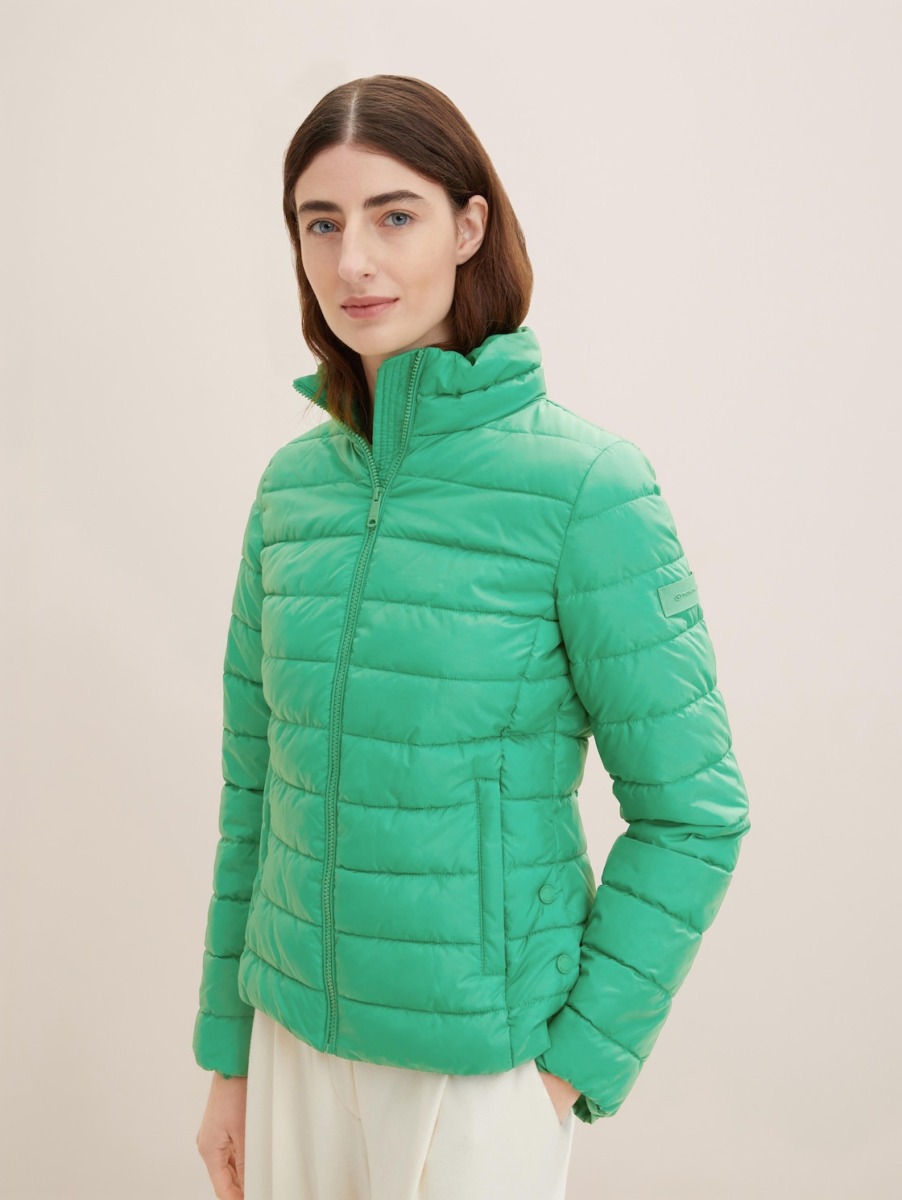 Tom Tailor - Women's Jacket Green GOOFASH