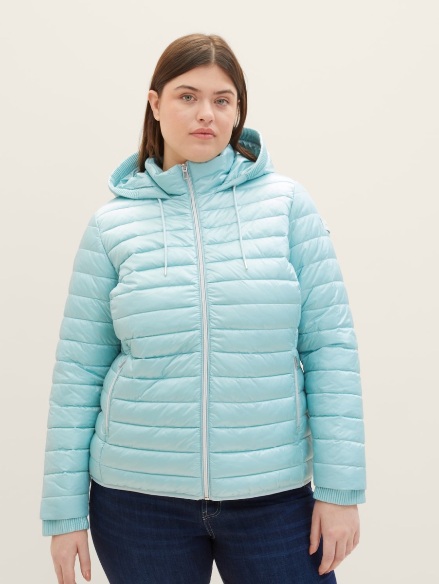 Tom Tailor Womens Jacket in Blue GOOFASH