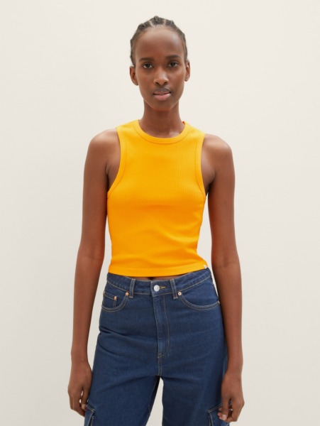 Top Orange for Woman from Tom Tailor GOOFASH