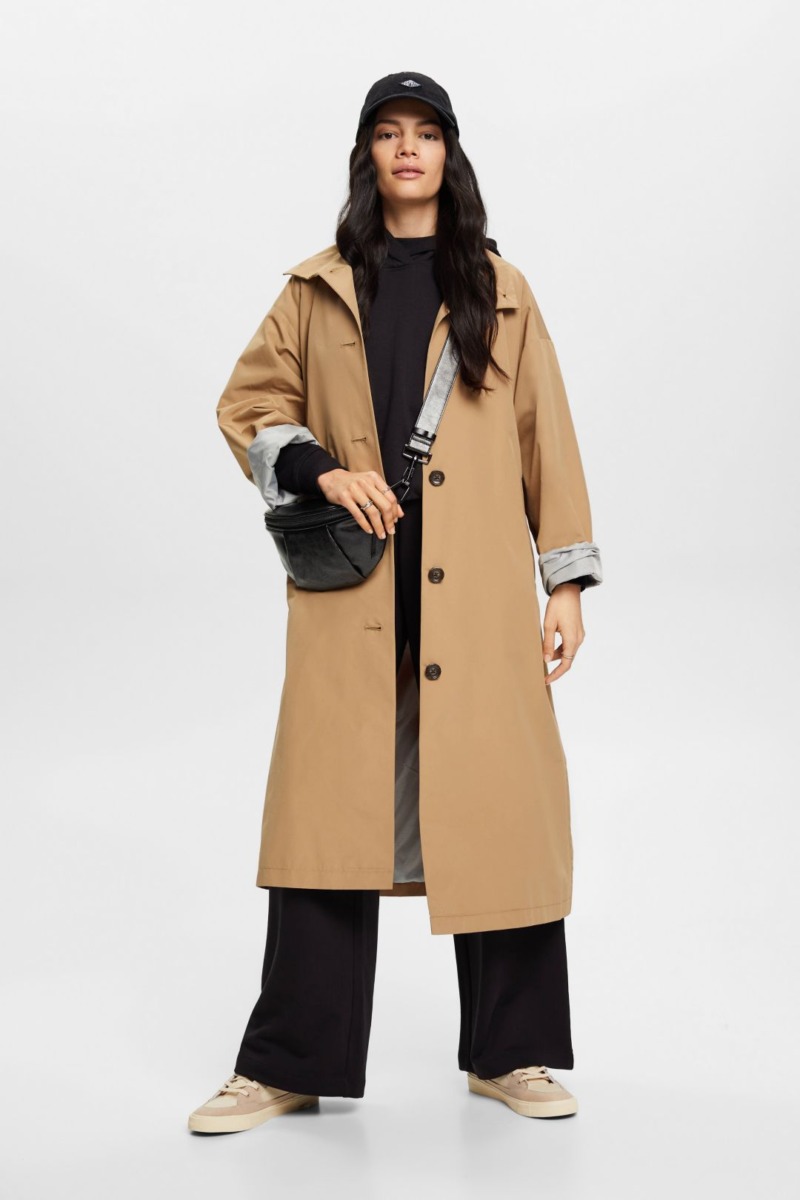 Trench Coat Beige for Woman at Esprit GOOFASH