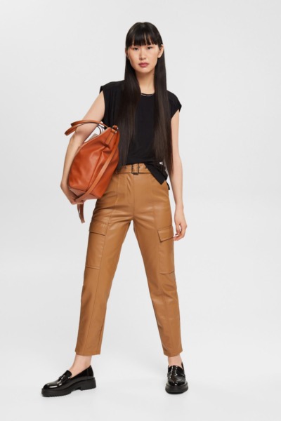 Trousers Caramel for Woman at Esprit GOOFASH