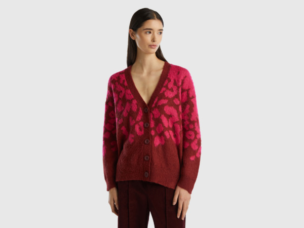 United Colors of Benetton Cardigan in Red for Women from Benetton GOOFASH