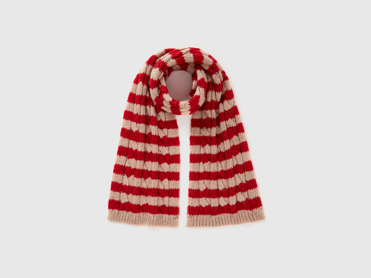 United Colors of Benetton - Gent Red Scarf by Benetton GOOFASH