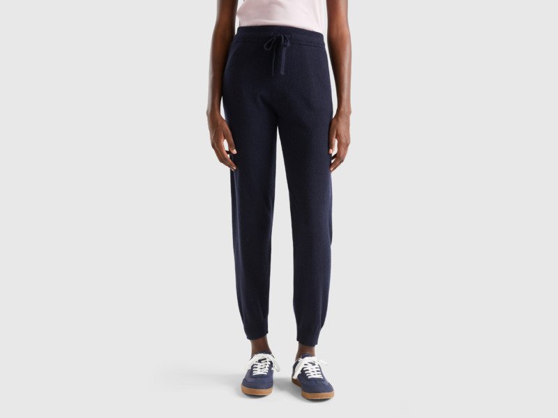United Colors of Benetton Joggers Blue from Benetton GOOFASH