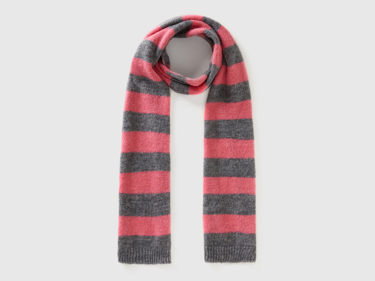 United Colors of Benetton Scarf Grey for Women by Benetton GOOFASH