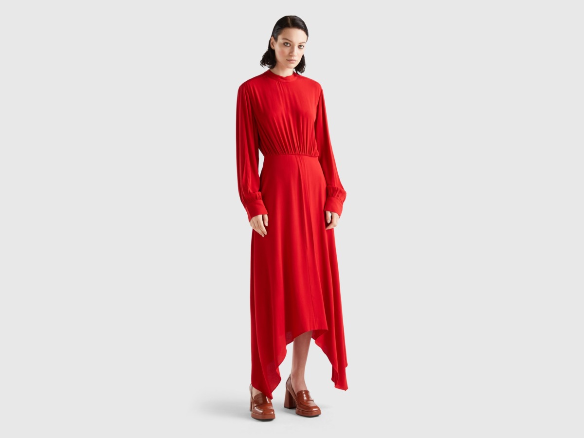 United Colors of Benetton Woman Dress in Red by Benetton GOOFASH
