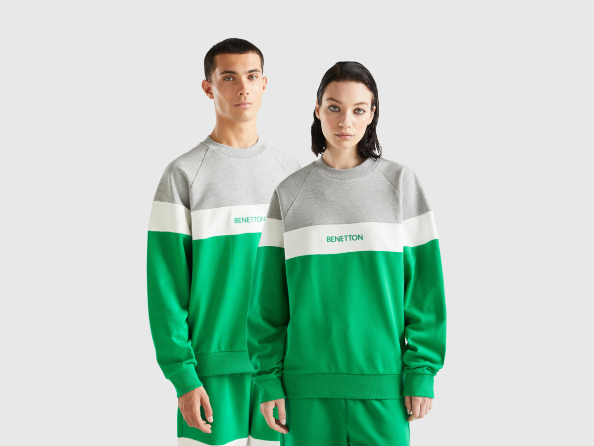 United Colors of Benetton - Womens Sweatshirt in Green from Benetton GOOFASH