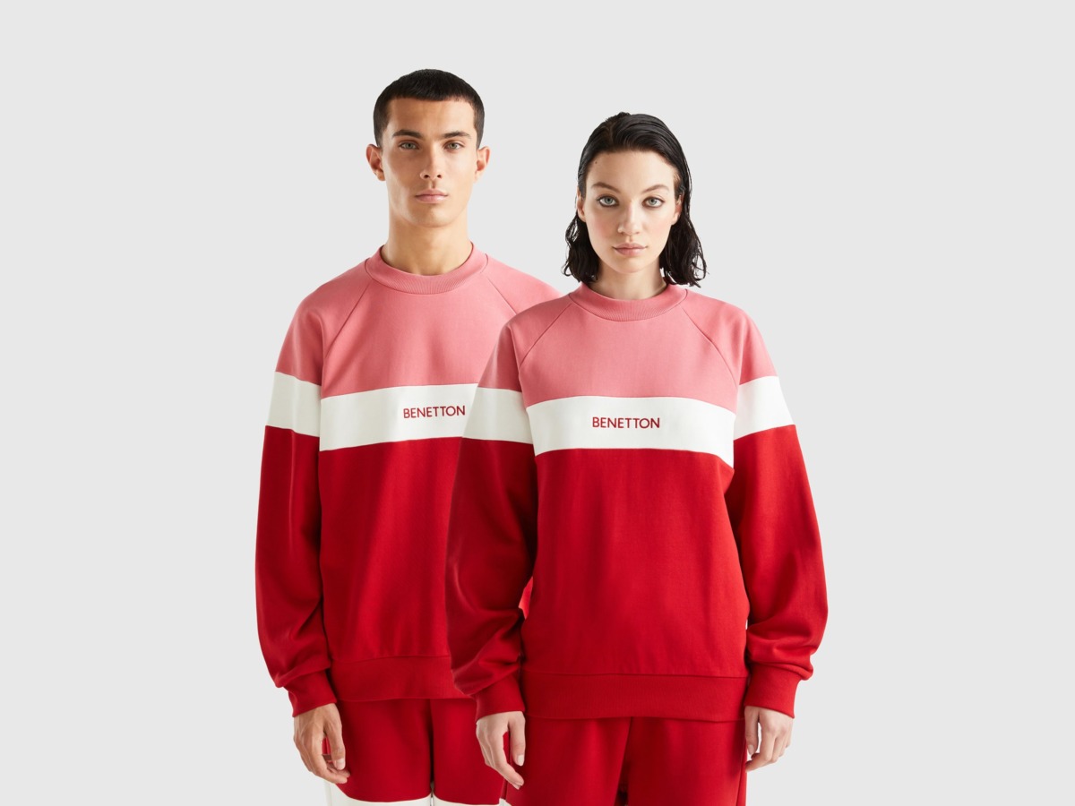 United Colors of Benetton - Womens Sweatshirt in Red at Benetton GOOFASH