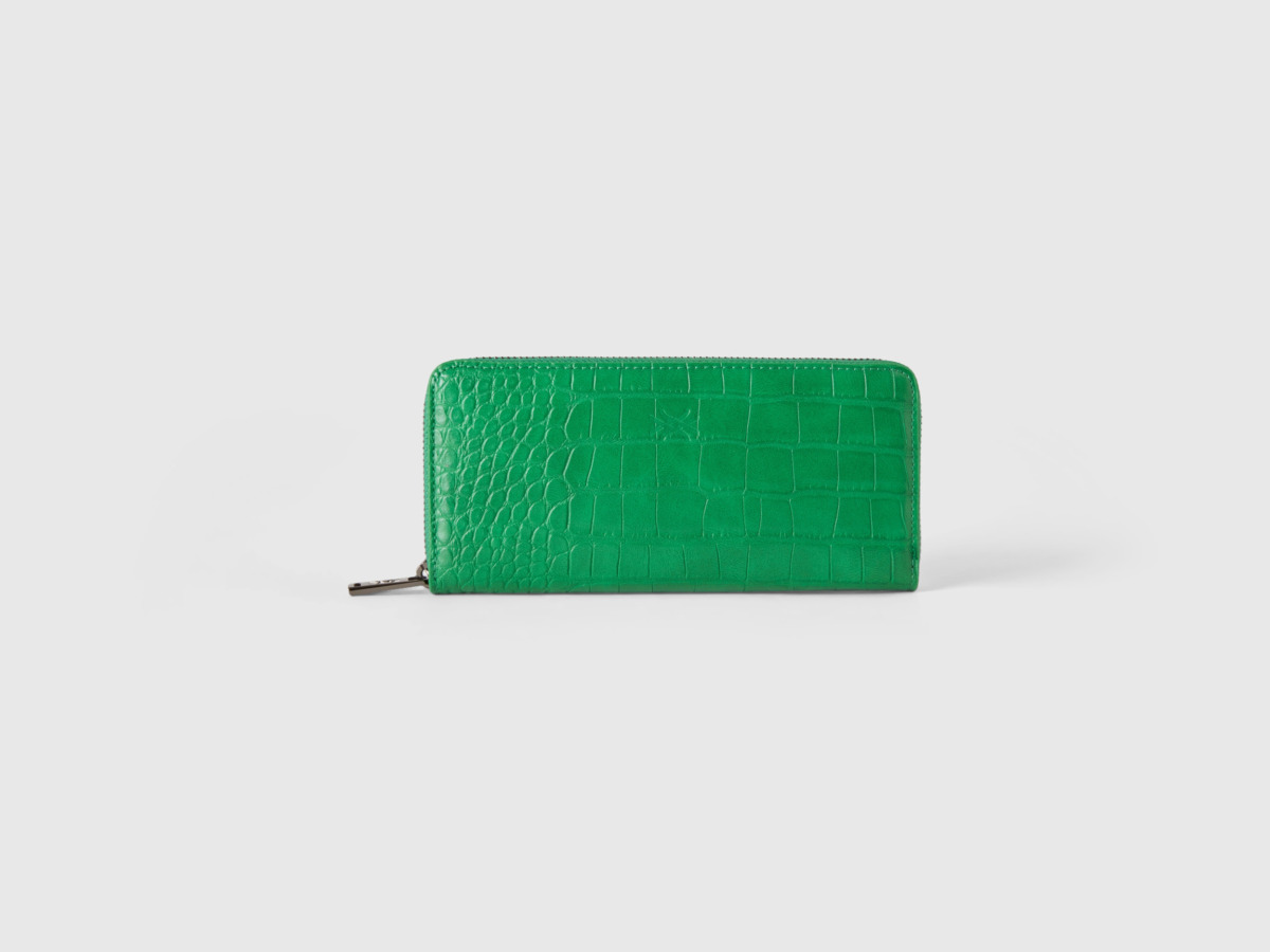 Wallet Green by Benetton GOOFASH