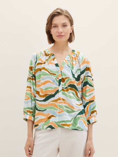 Woman Blouse Green by Tom Tailor GOOFASH