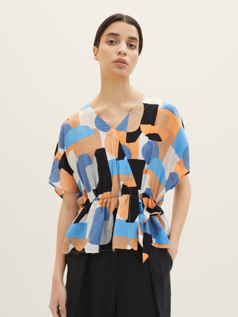 Woman Blouse Print from Tom Tailor GOOFASH