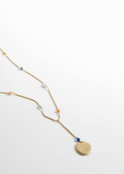 Woman Gold Necklace by Mango GOOFASH