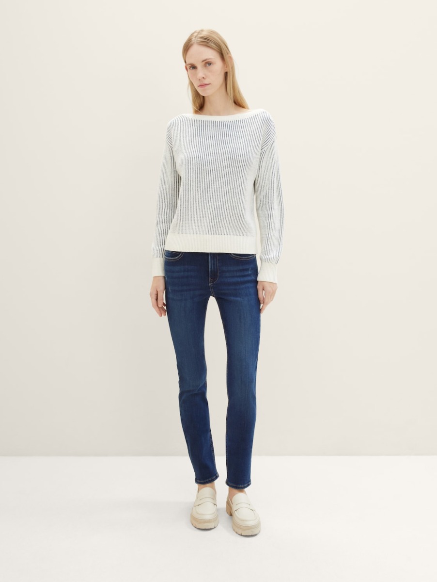 Woman Slim Jeans Blue by Tom Tailor GOOFASH