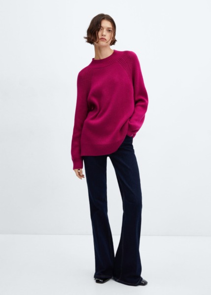 Woman Sweater in Pink - Mango GOOFASH