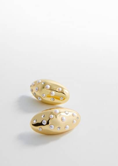 Women Gold Earrings from Mango GOOFASH