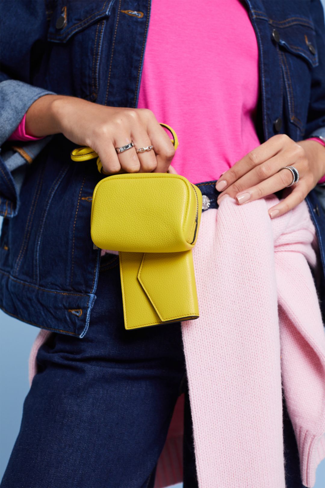 Women Mini Bag Yellow - Esprit GOOFASH