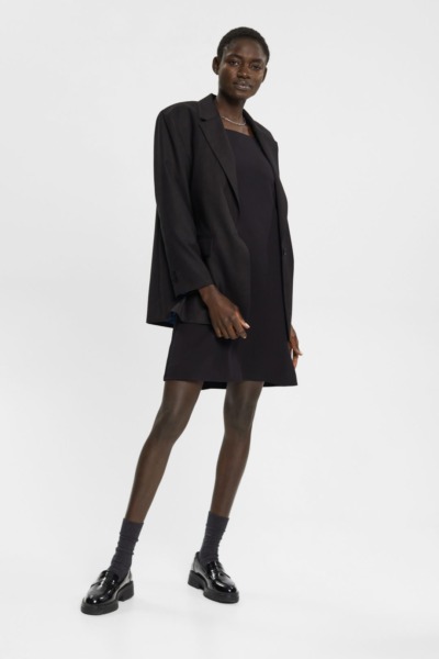 Women Mini Dress - Black - Esprit GOOFASH
