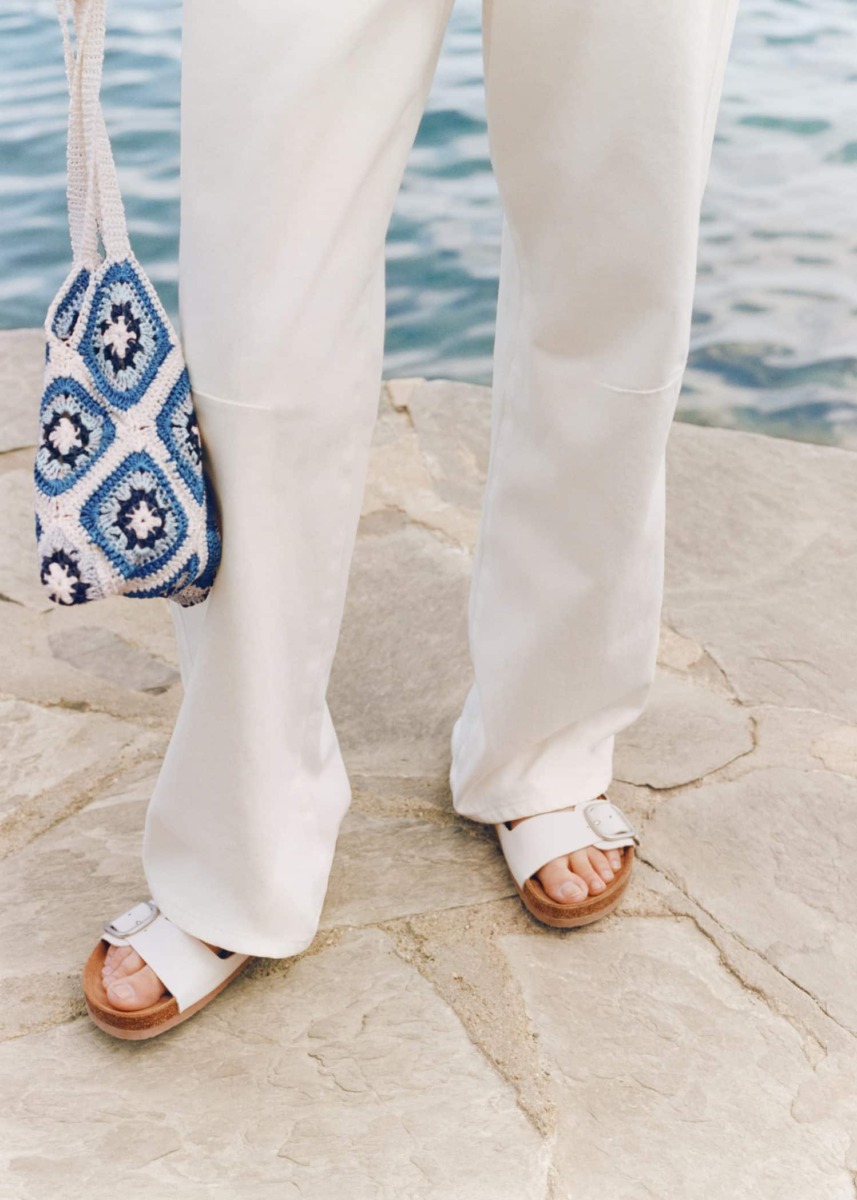 Women White - Sandals - Mango GOOFASH