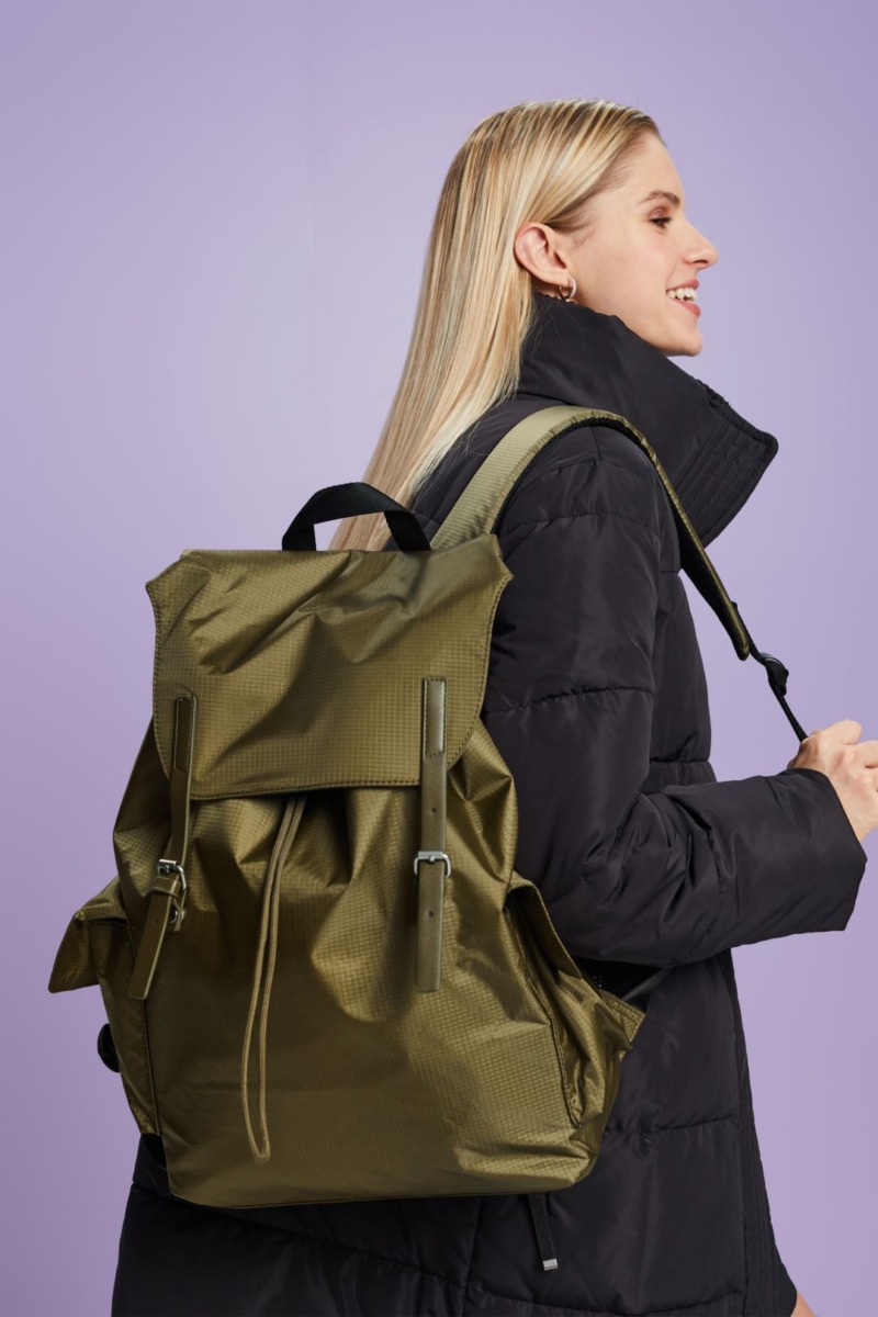 Womens Backpack in Olive from Esprit GOOFASH