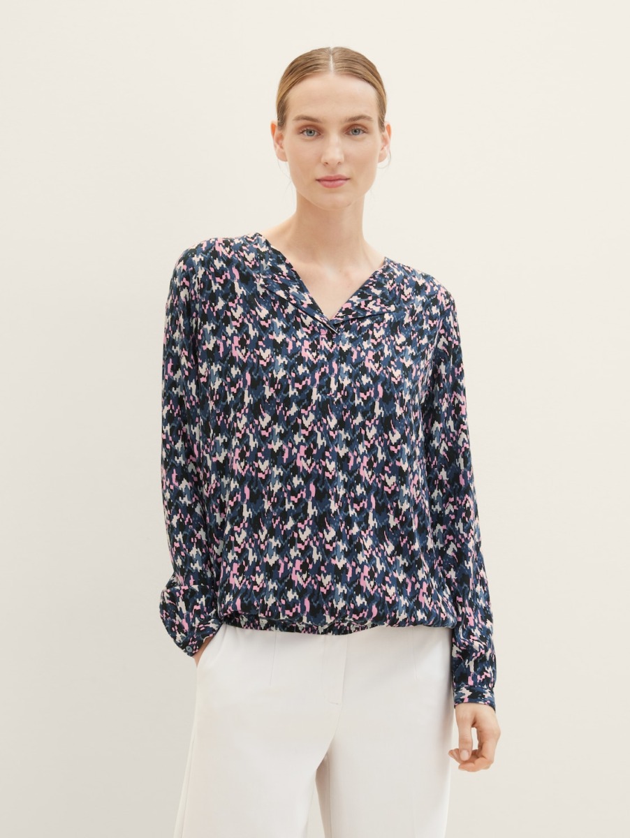 Womens Blouse Print from Tom Tailor GOOFASH