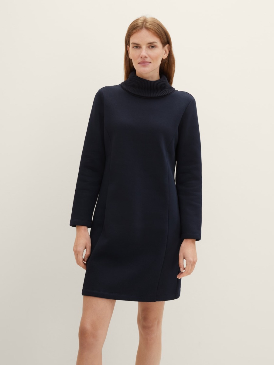 Women's Dress in Blue from Tom Tailor GOOFASH