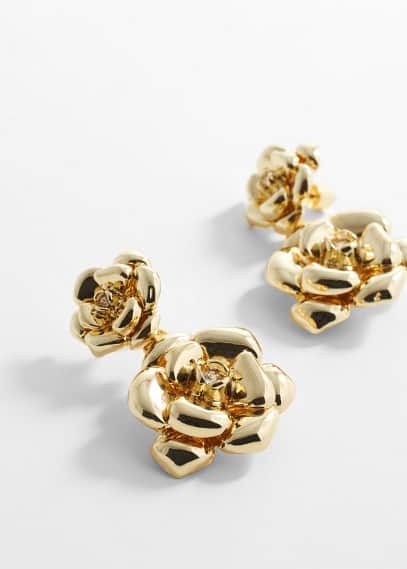Womens Earrings Gold from Mango GOOFASH
