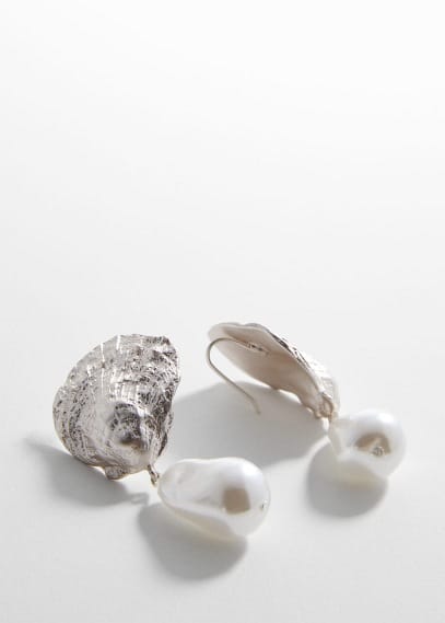 Women's Earrings Silver Mango GOOFASH