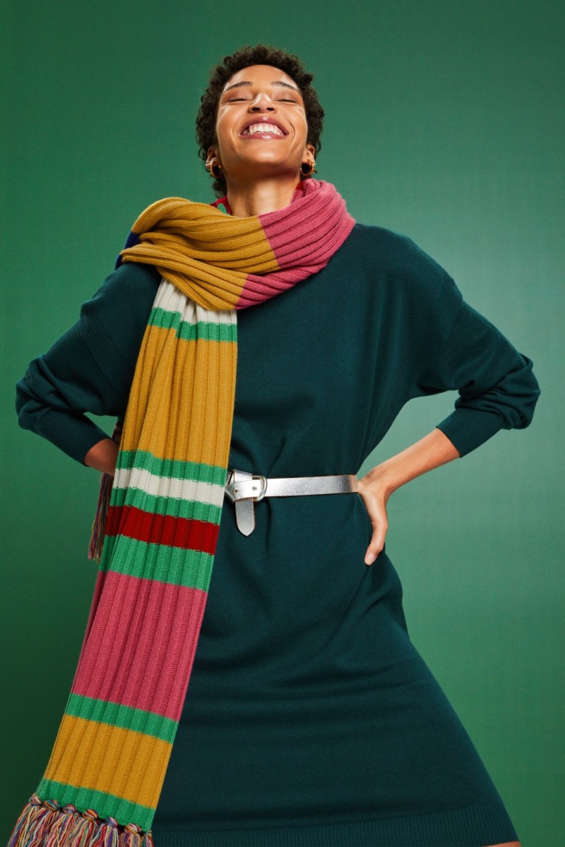 Women's Multicolor Scarf - Esprit GOOFASH