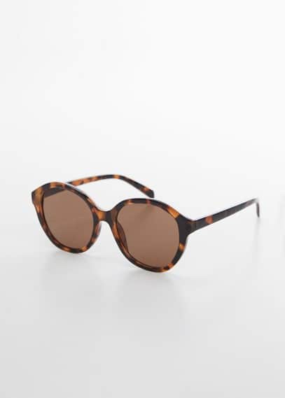 Women's Round Sunglasses in Chocolate Mango GOOFASH