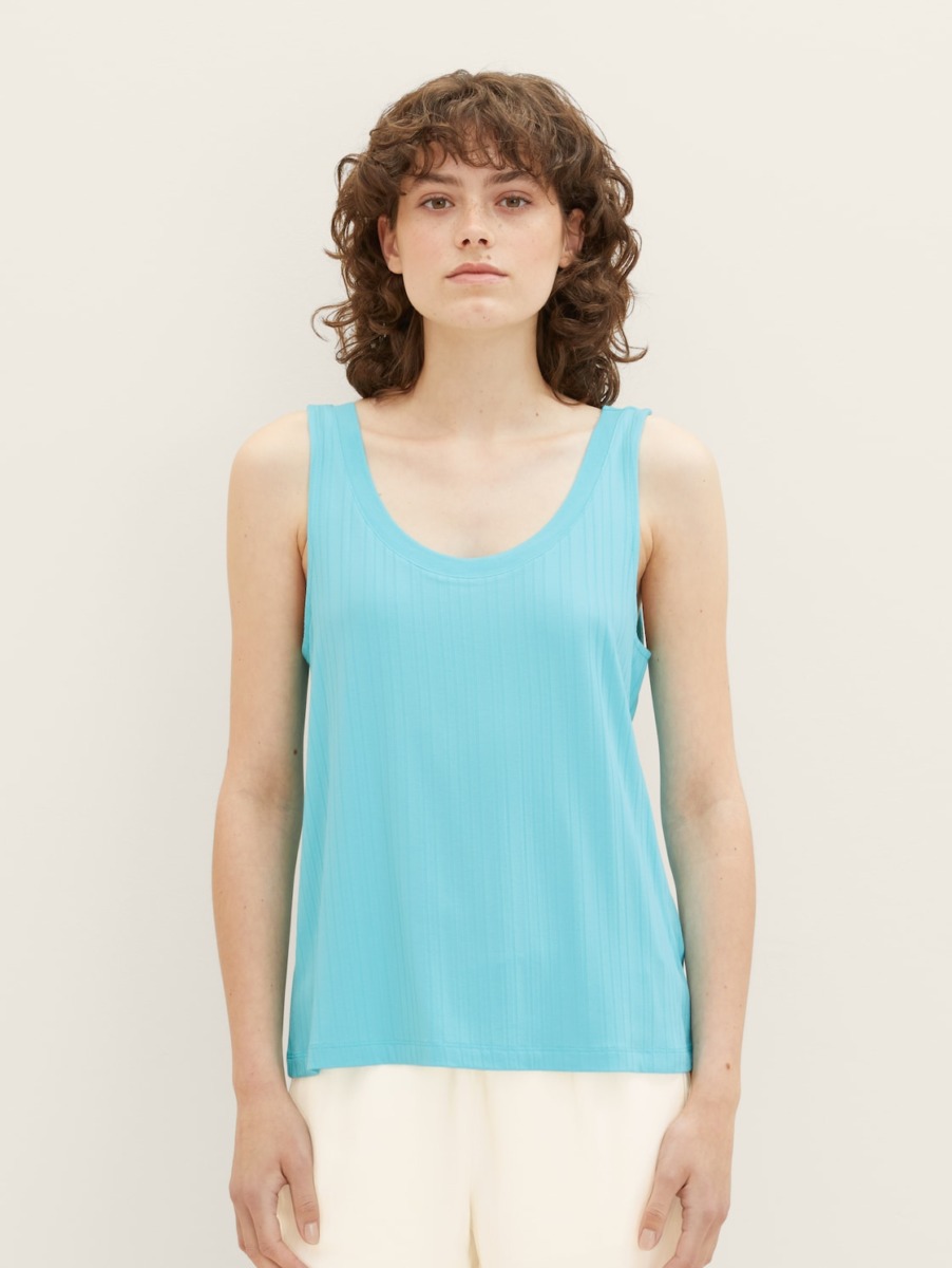 Women's Top Green from Tom Tailor GOOFASH