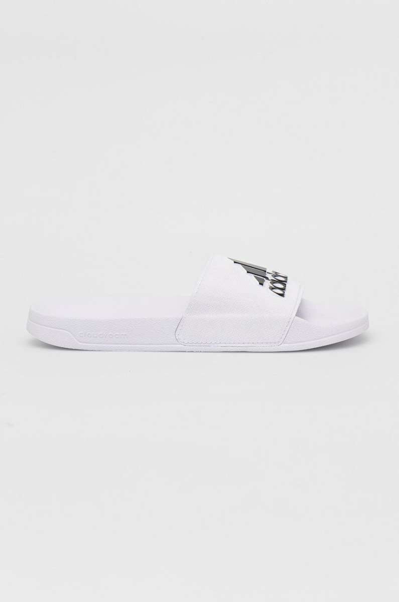 Adidas White Slippers Answear GOOFASH