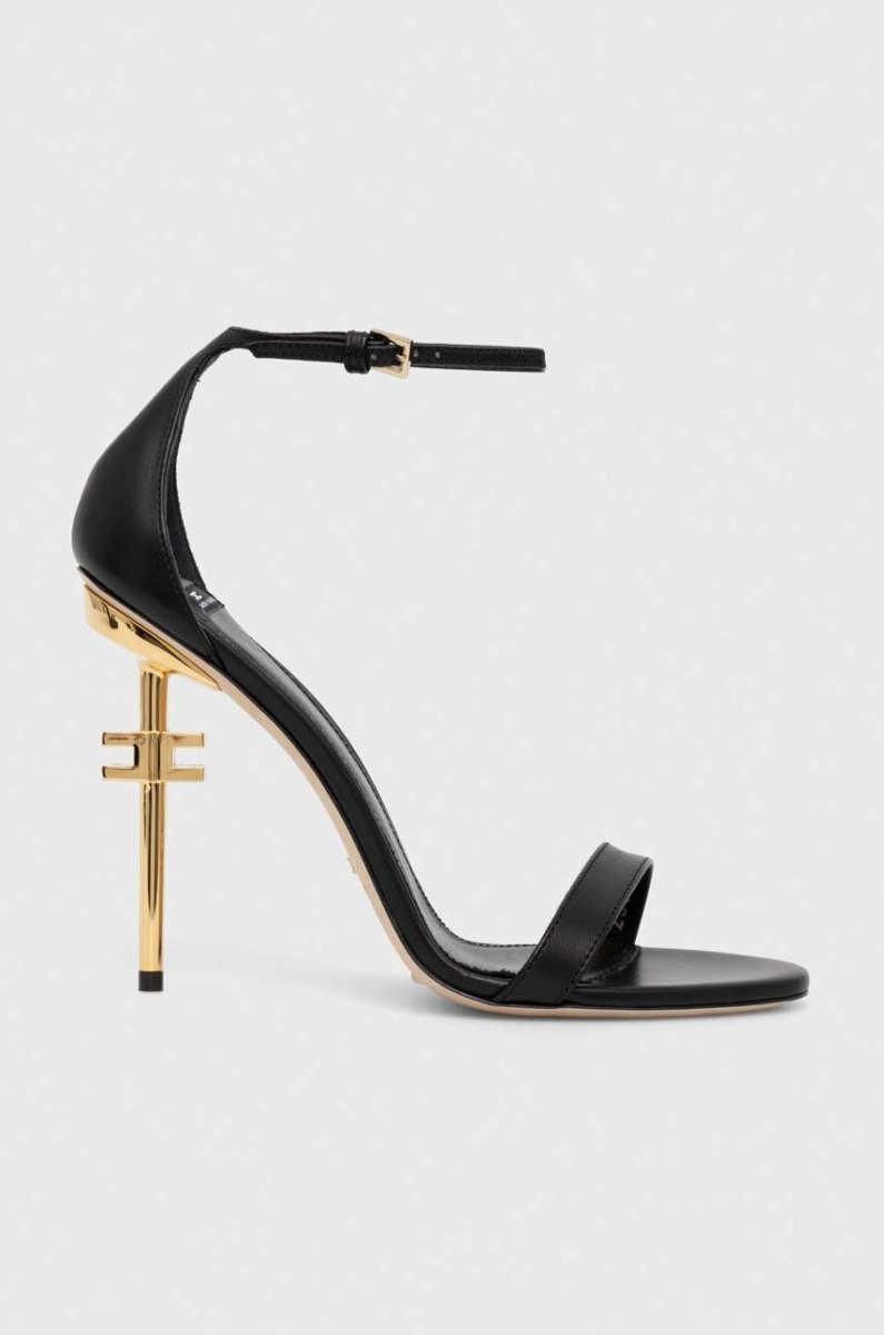 Answear Black Sandals for Women from Elisabetta Franchi GOOFASH