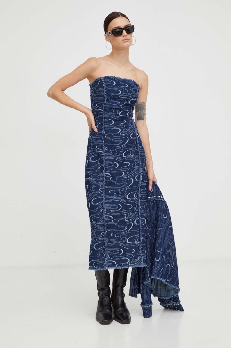 Answear - Blue - Lady Dress GOOFASH