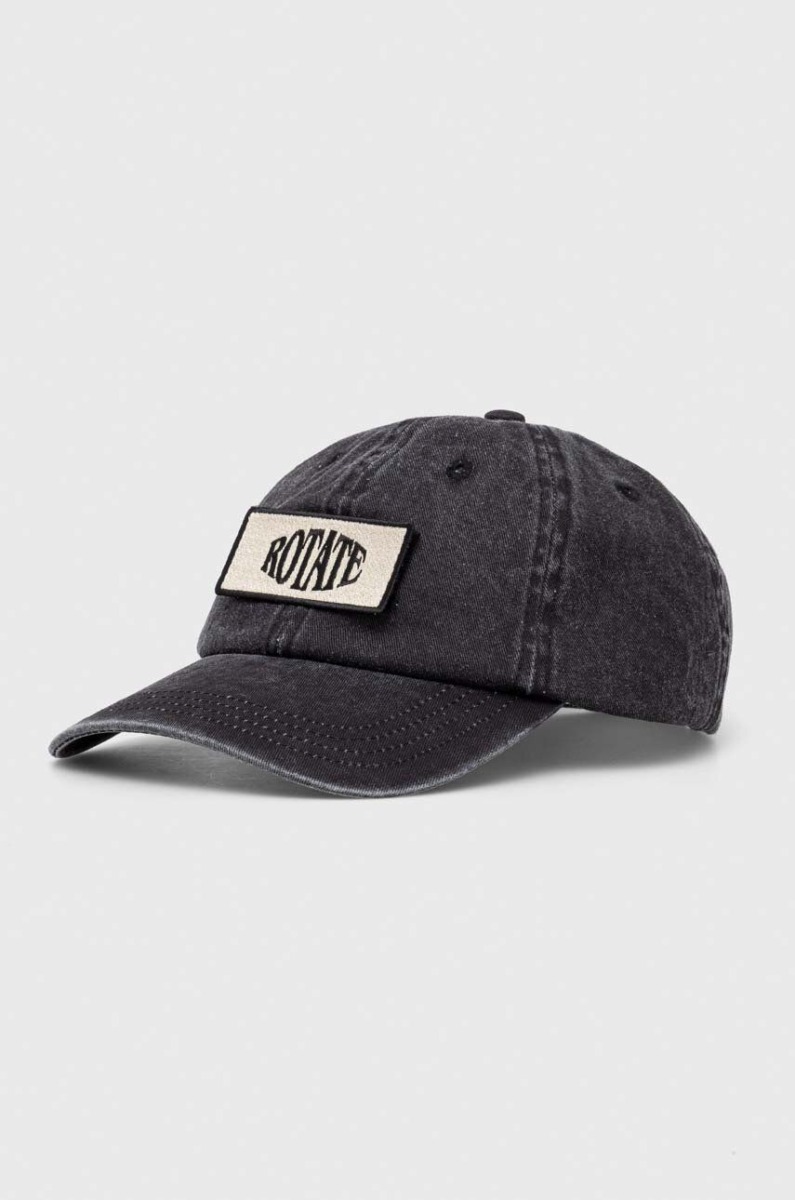 Answear Cap in Black for Women from Rotate GOOFASH