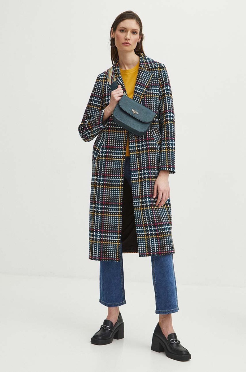 Answear Coat in Multicolor for Woman from Medicine GOOFASH