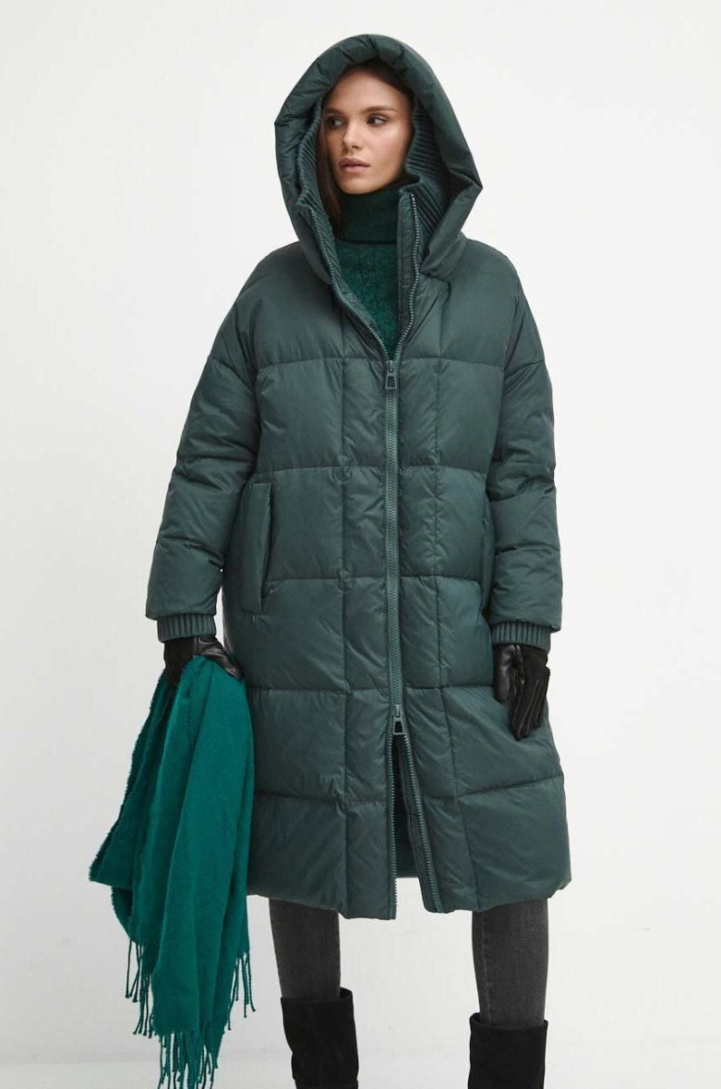 Answear - Down Coat Green for Woman by Medicine GOOFASH