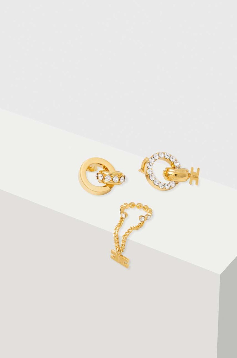 Answear - Earrings in Gold by Elisabetta Franchi GOOFASH