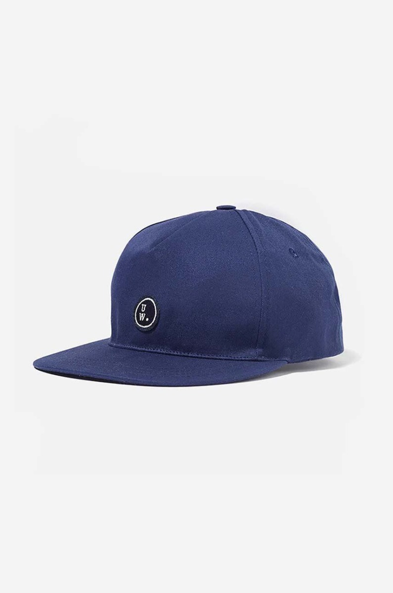 Answear Gents Blue Cap from Universal Works GOOFASH