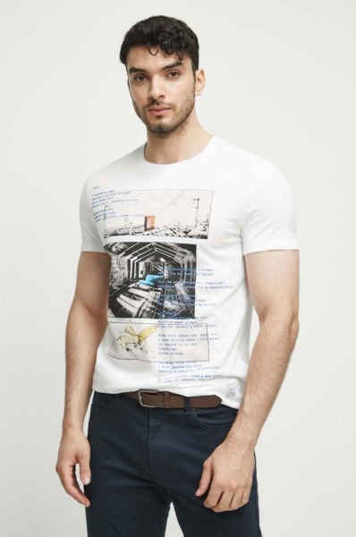Answear - Gents T-Shirt White from Medicine GOOFASH