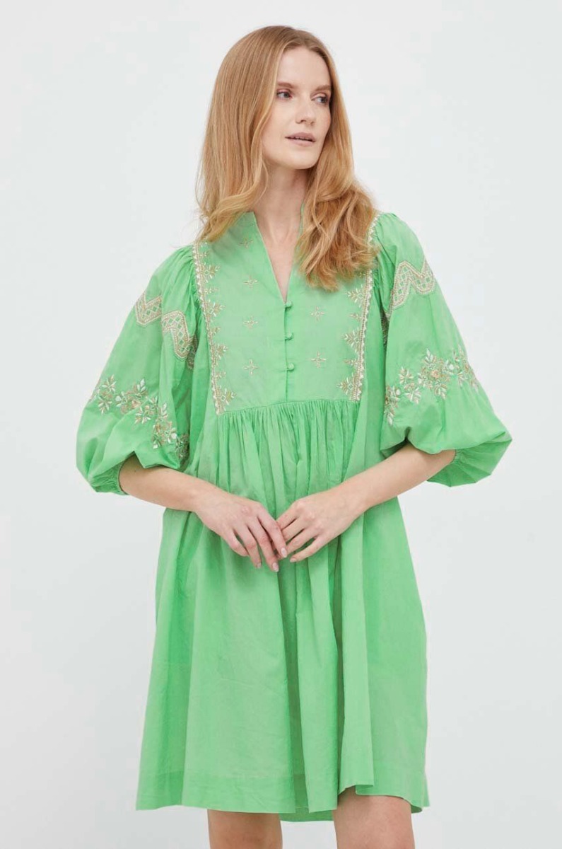 Answear - Green Dress - Rich & Royal - Women GOOFASH