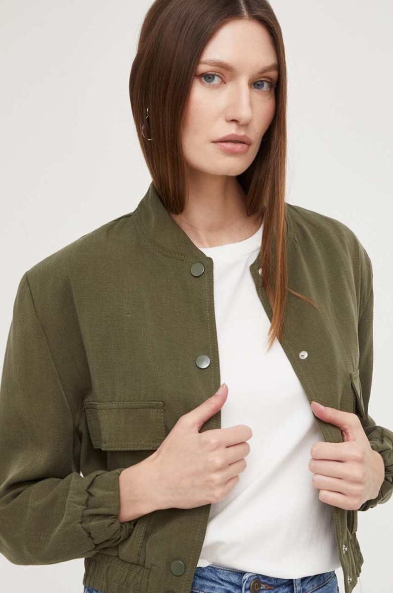 Answear - Green - Womens Jacket GOOFASH