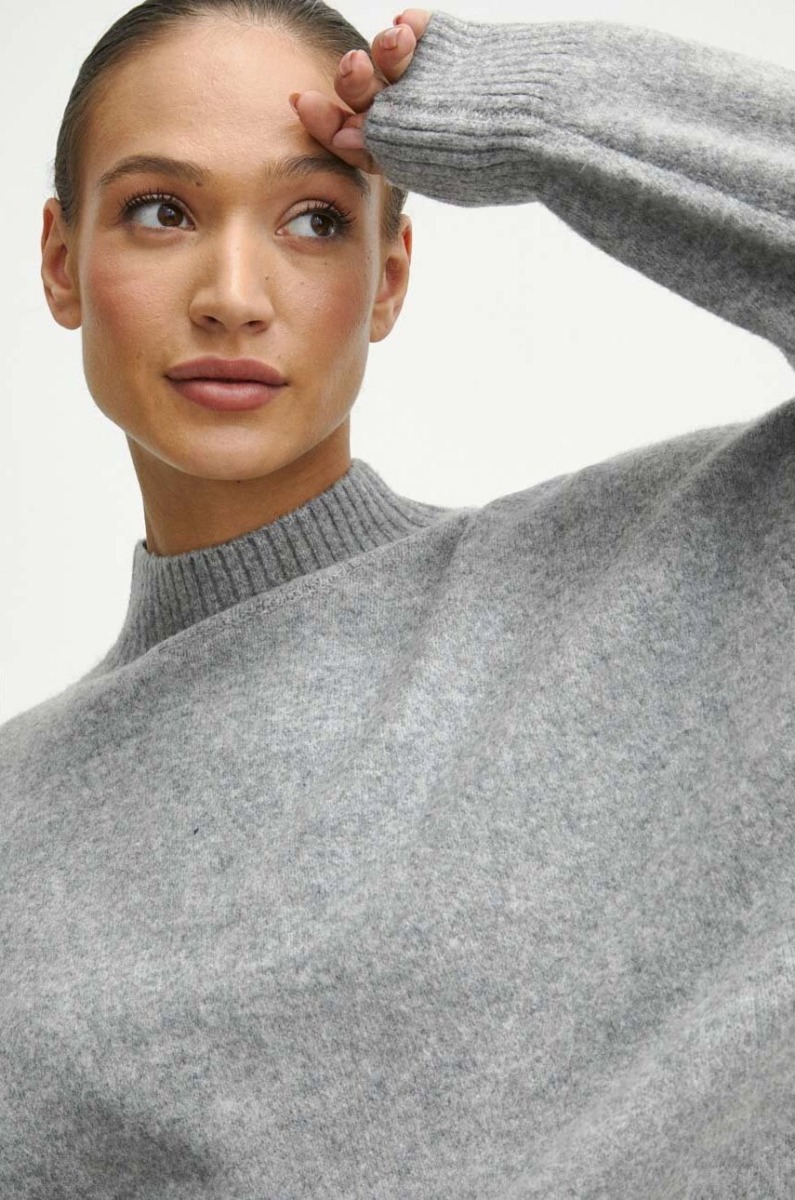 Answear - Grey - Sweater - Medicine - Woman GOOFASH