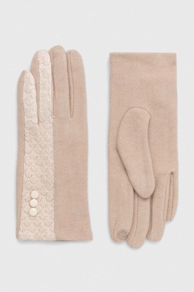 Answear Lab - Lady Gloves Beige by Answear GOOFASH